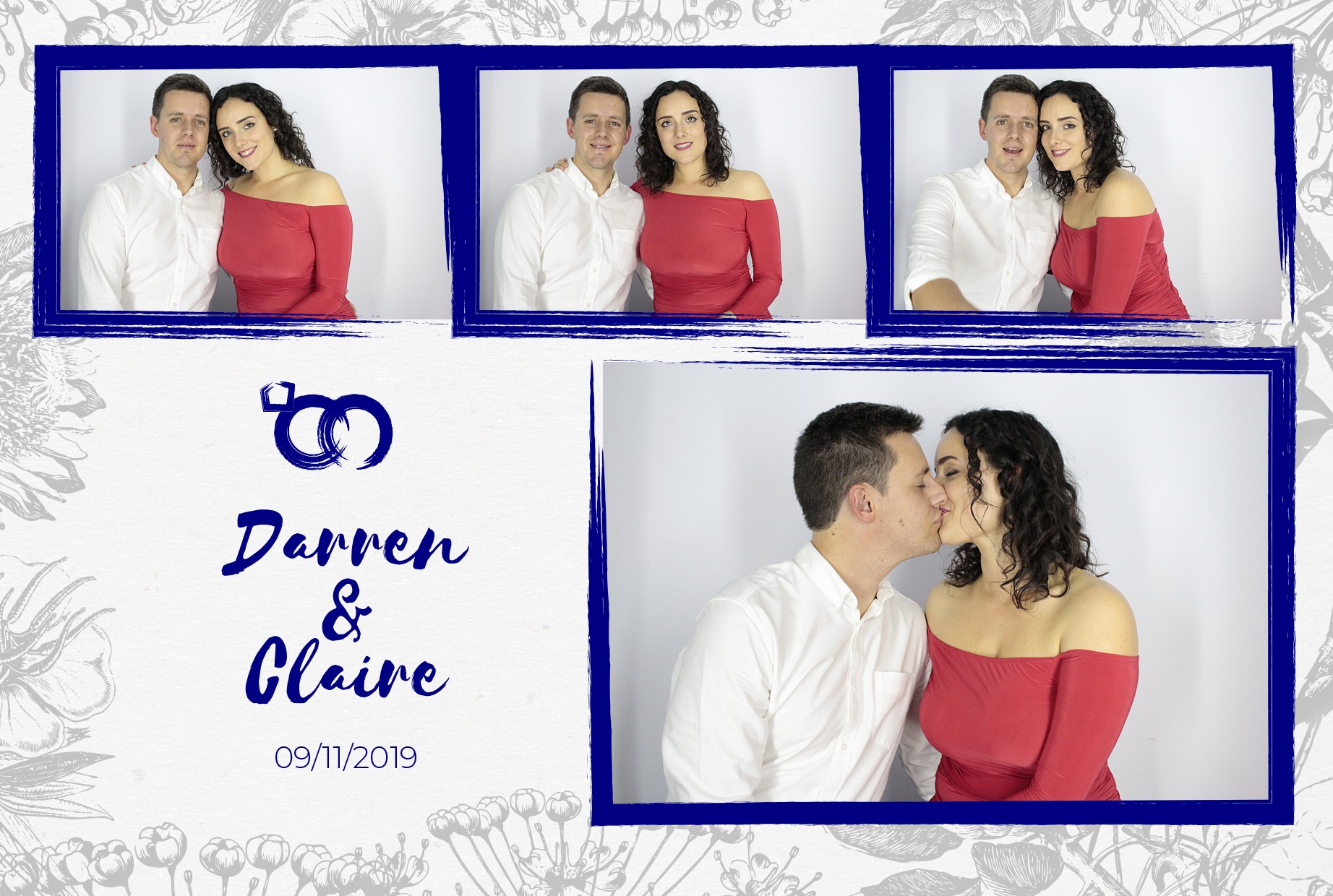 Darren and Claire’s Wedding  | View more photos from the event at gallery.myphotoboothexperience.co.uk/u/MyPhotoBoothExperienceLtd/Darren-and-Claire’s-Wedding